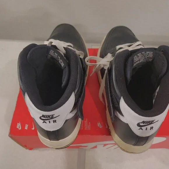 Nike Air Force 1 Mid '07 Black 2011 US Men's size 11 315123-010 without box RARE - Picture 10 of 12